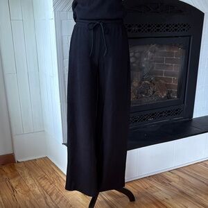 Zara Elegant Black Wide Leg Pants